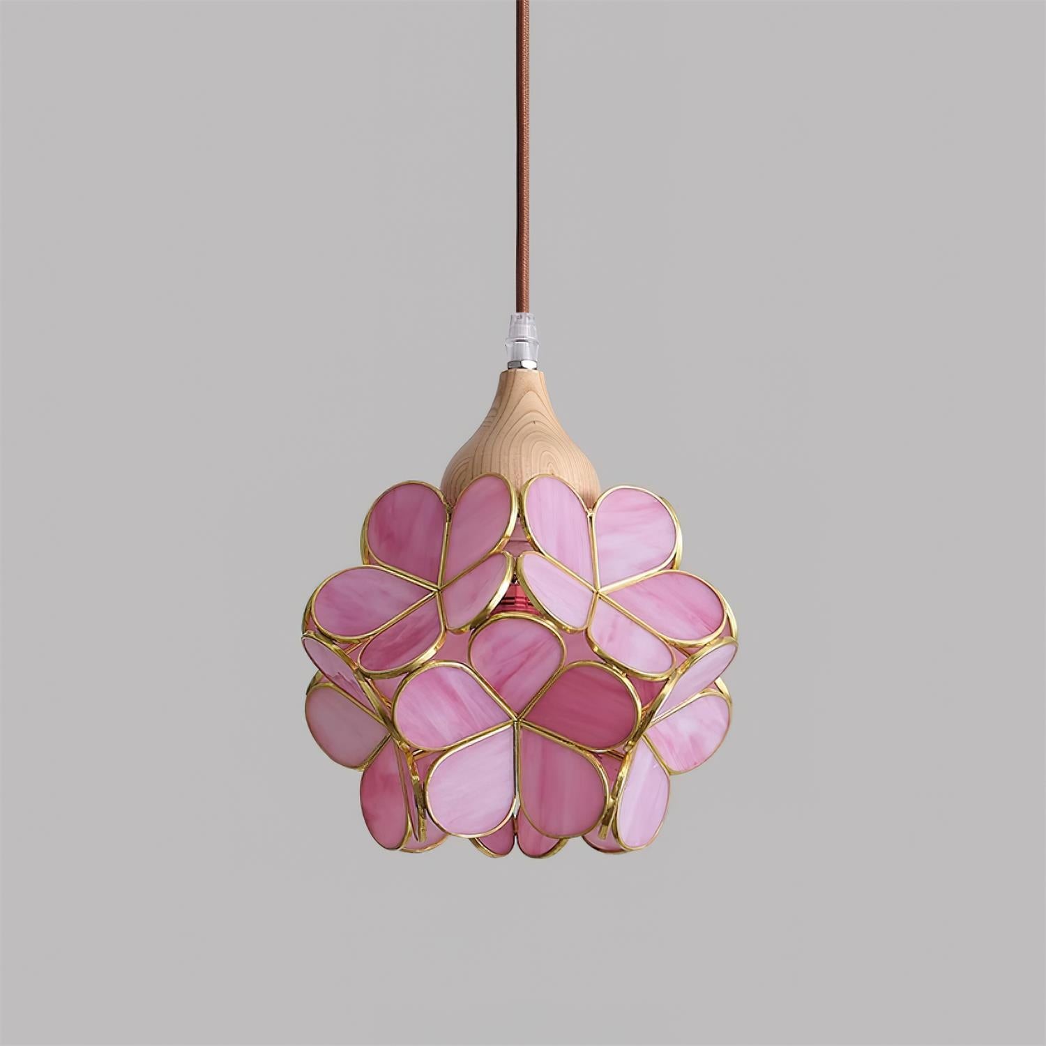Franse creatieve pastorale stijl bloemen hanglamp HL595