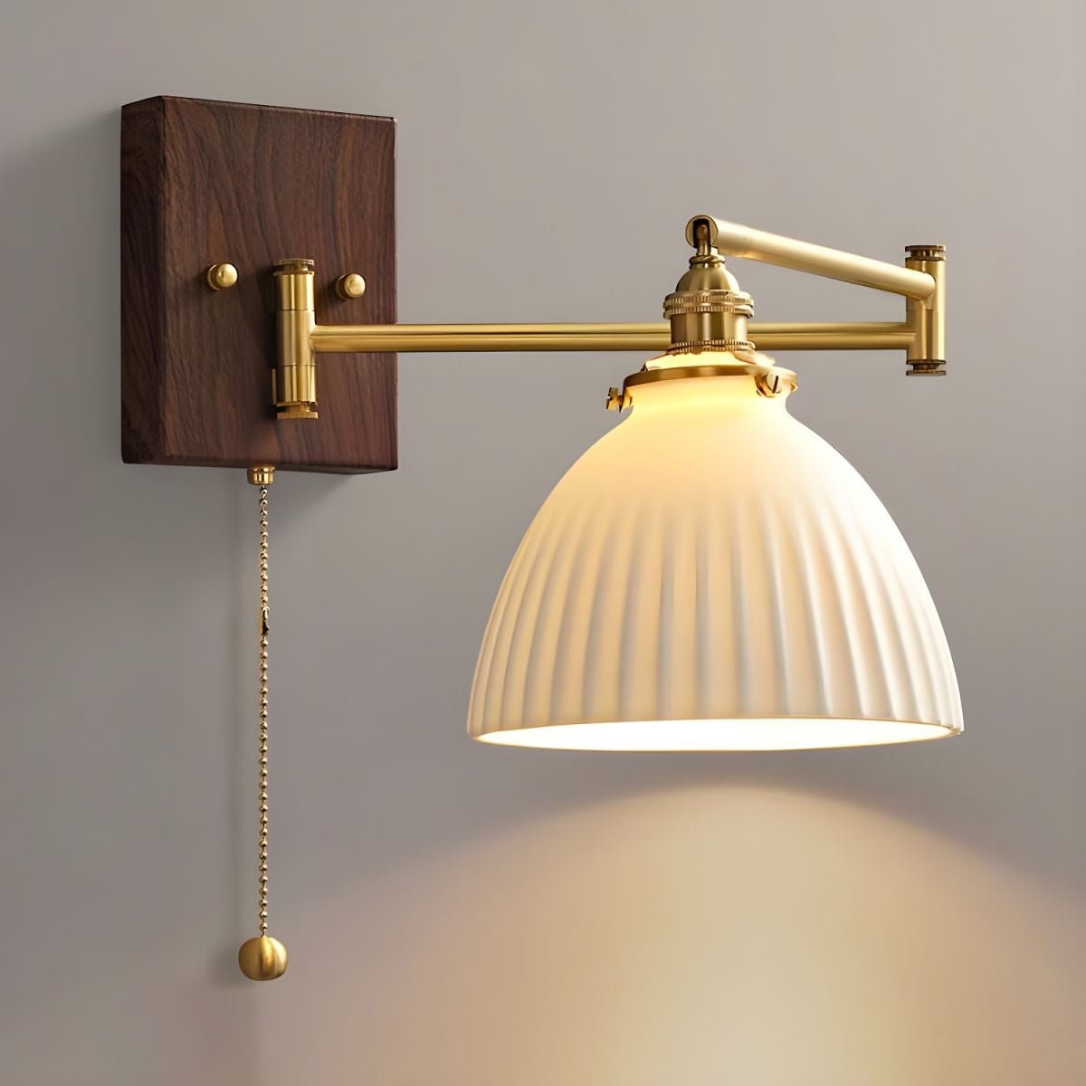 Keramische geometrie wandlamp HL499