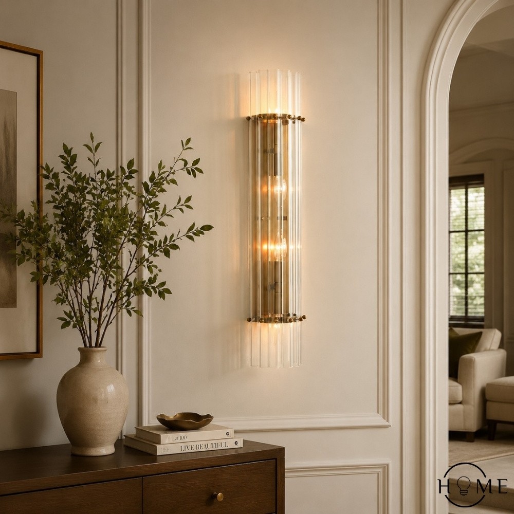 Lumora Crystal Wandlamp – Elegante Verlichting voor Hal en Slaapkamer HL1590
