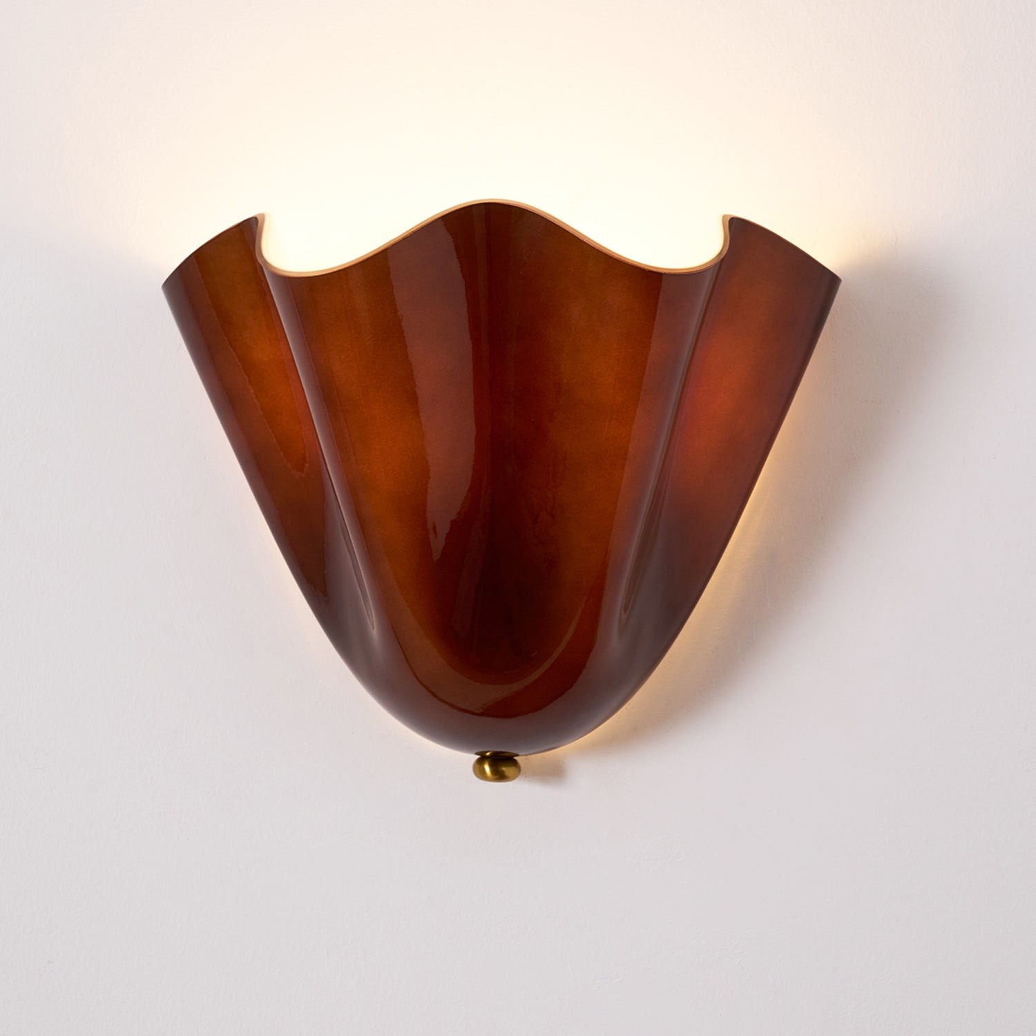 Bellina moderne wandlamp - Artisanaal glas Vera lamp voor interieurdecoratie HL1643