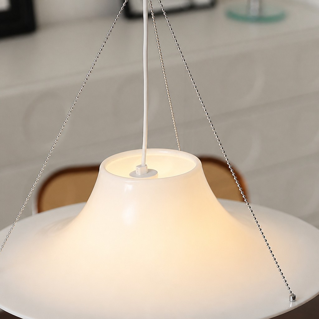 Saebery UFO-vormige hanglamp - Elegant ontwerp, ideaal voor keuken of werkruimte HL3606