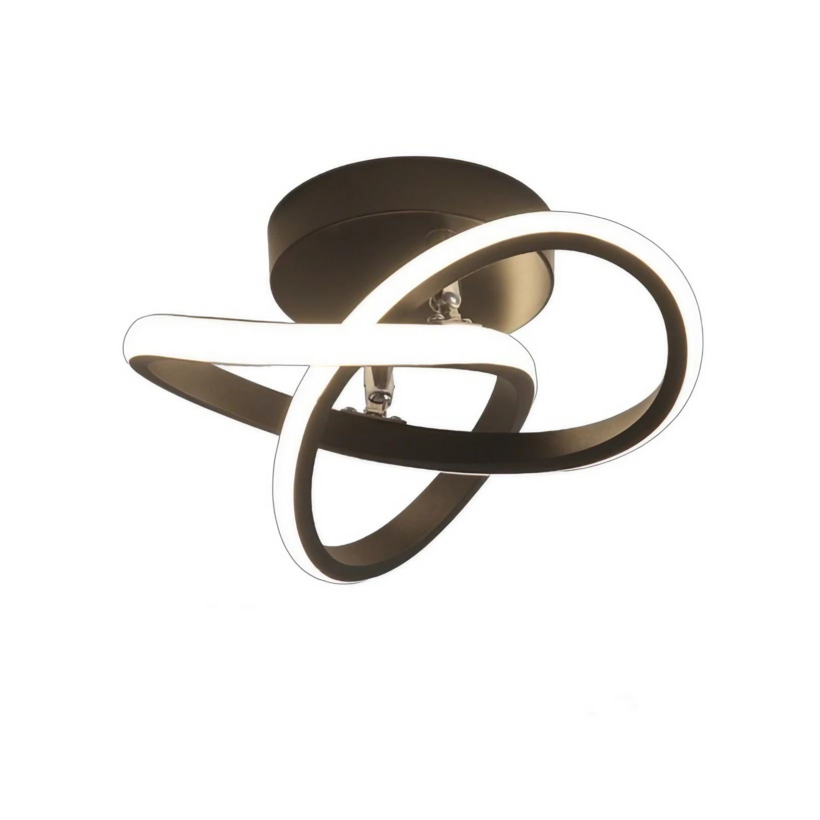 Nordic Ribbon gekruiste cirkel plafondlamp HL195
