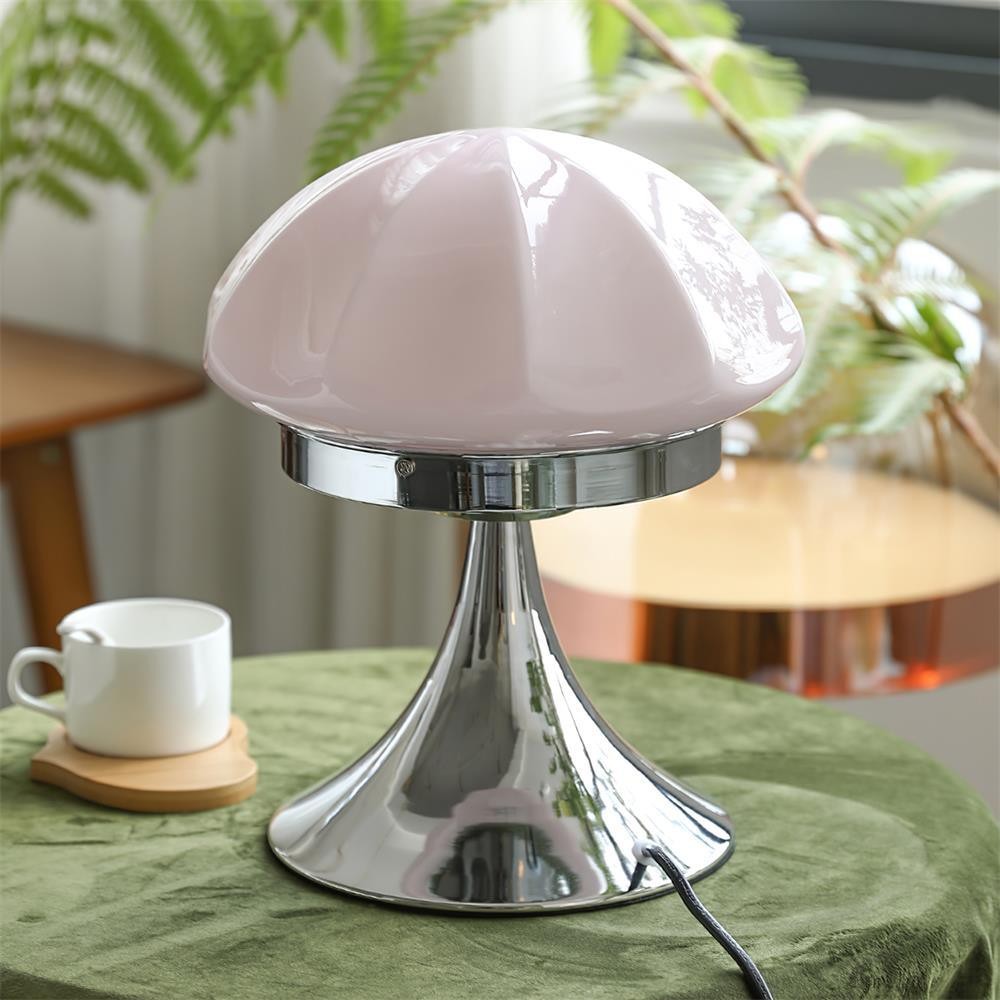 Bauhaus Glazen Tafellamp Voor Slaapkamer HL468