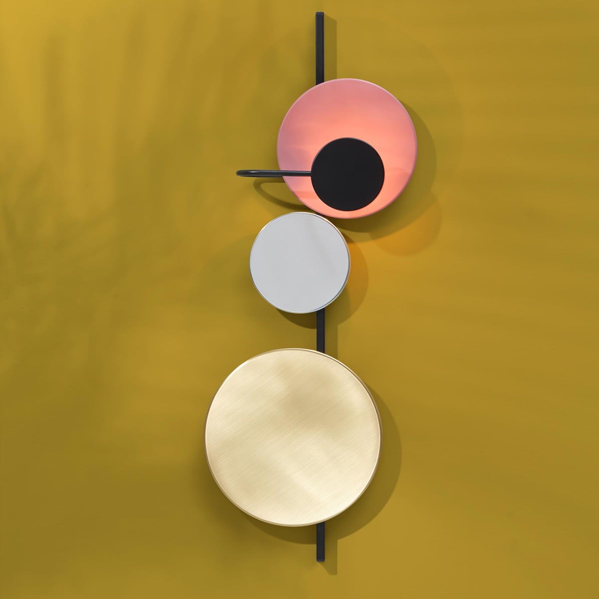 Moderne Kleurrijke Ronde PLANET Wandlamp