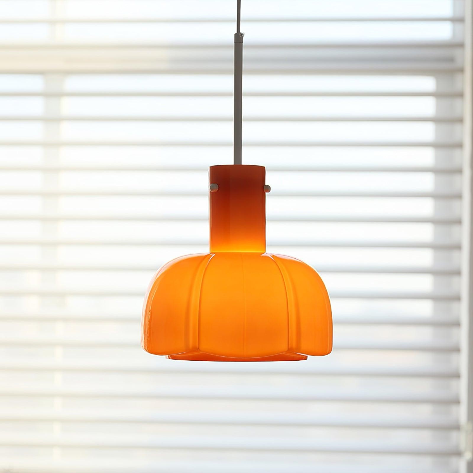 Middeleeuwse stijl glazen knop hanglamp HL619
