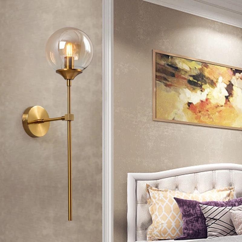 Nordic Glazen Bollen Magische Bonen Wandlamp Voor Binnen HL65
