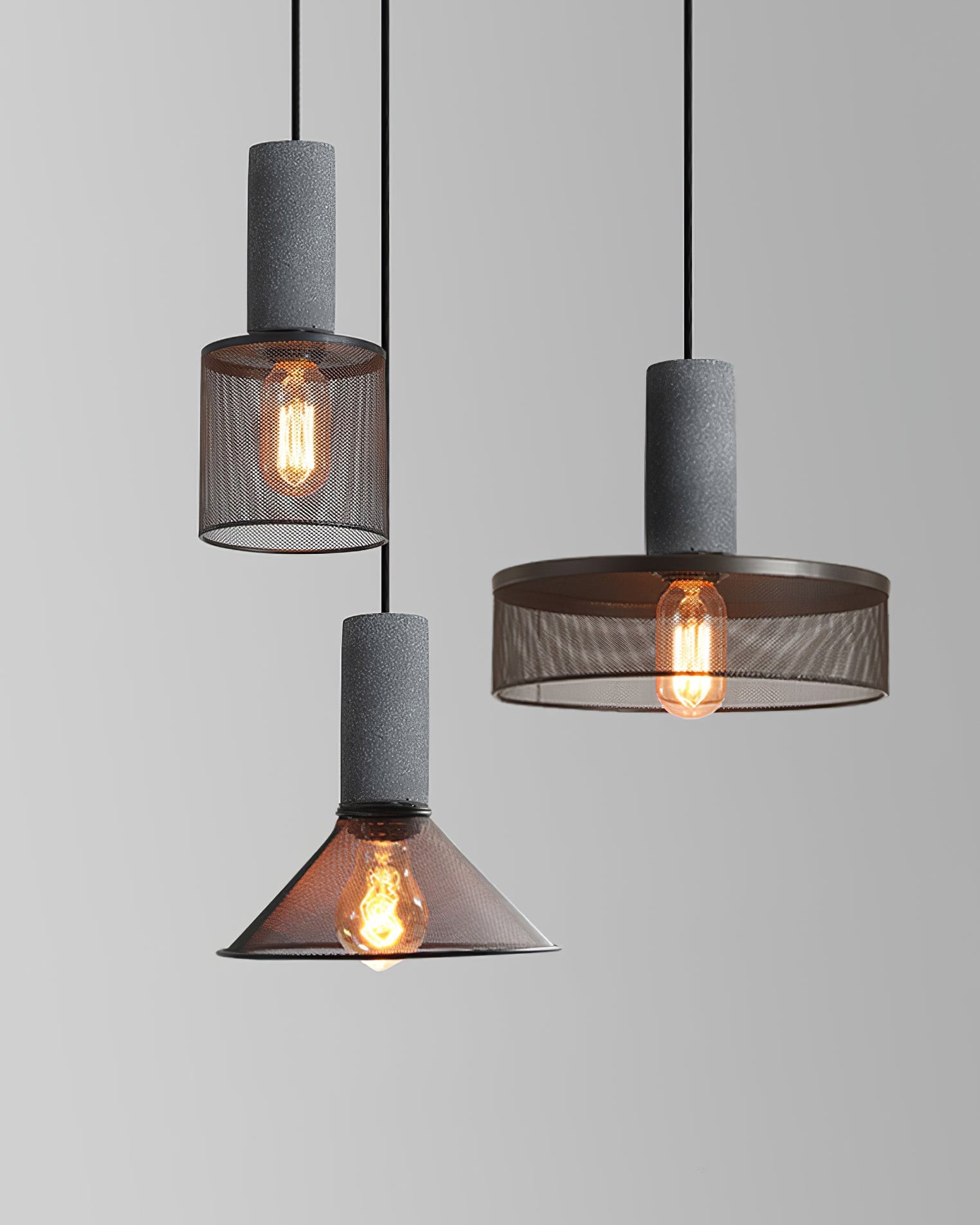 Cement Mesh Hanglamp HL503