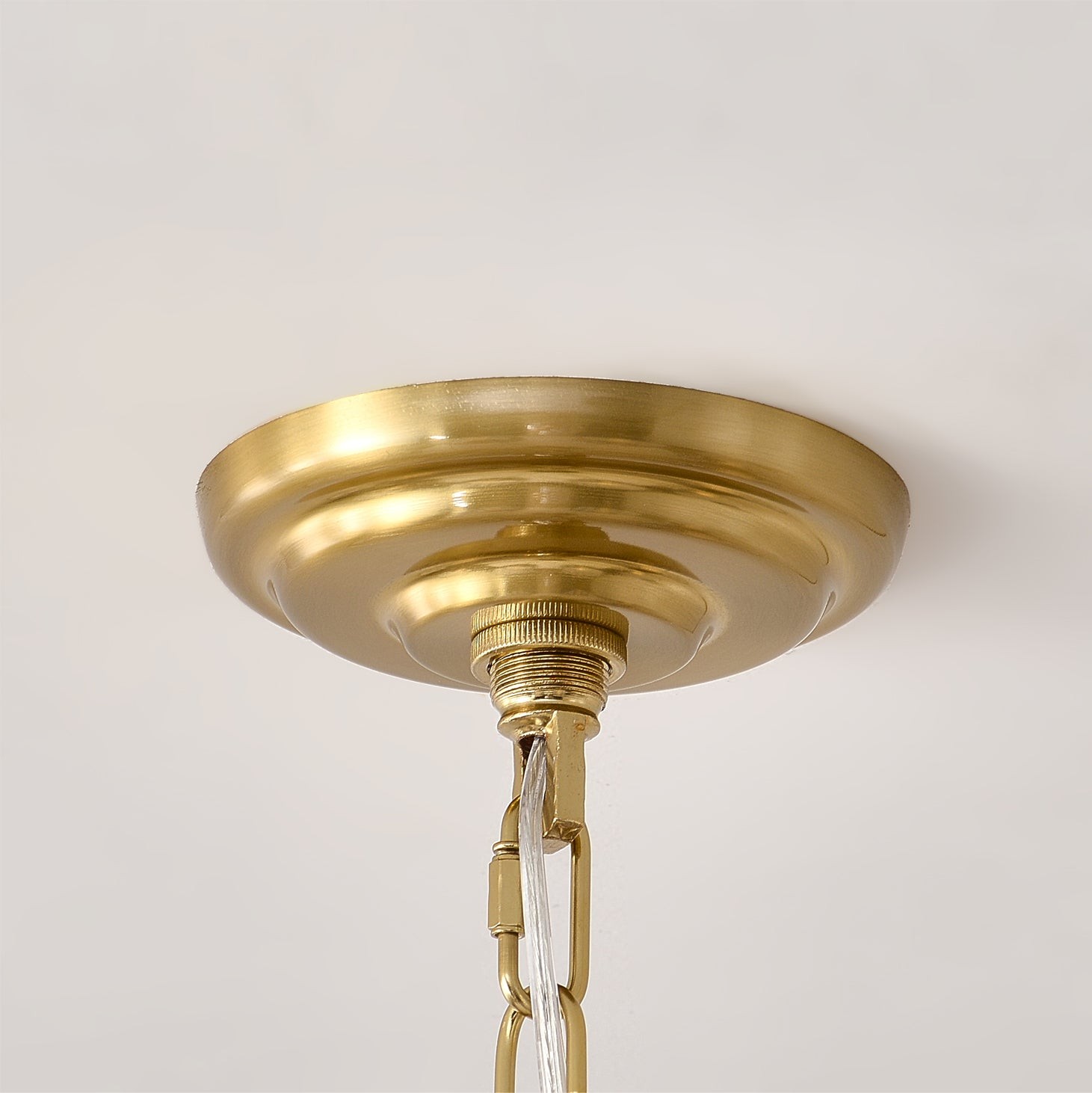 Moderne luxe zwarte kroonluchter met meerdere koppen en stippen HL1121