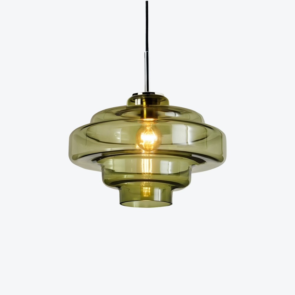 Koloro Kleurrijke Bauhaus Glazen Hanglamp - Levendige Meerlaagse Lamp voor de Keuken HL1332