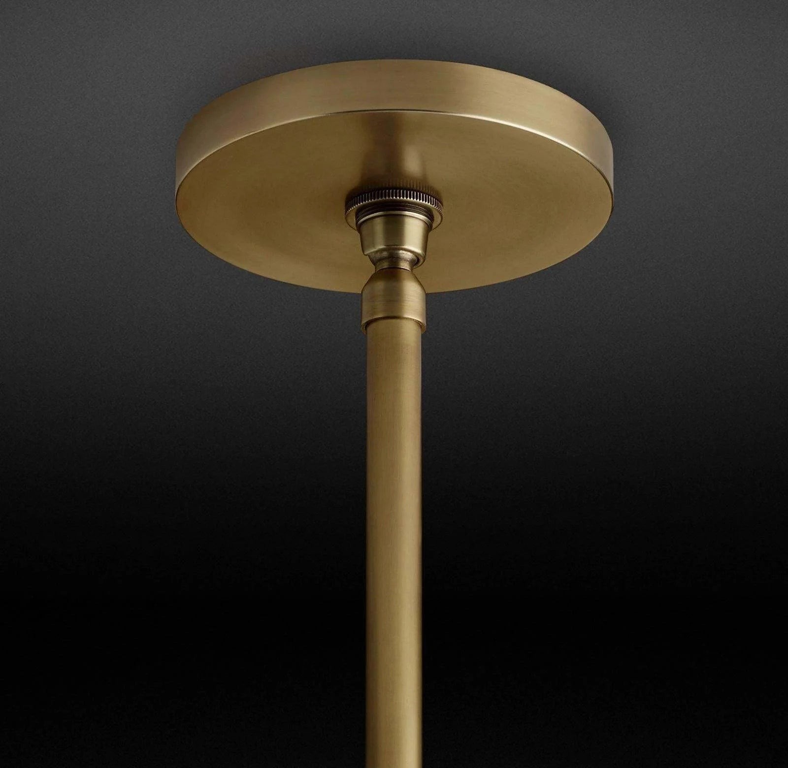 Handgesneden albasten cilinder hanglamp HL1418