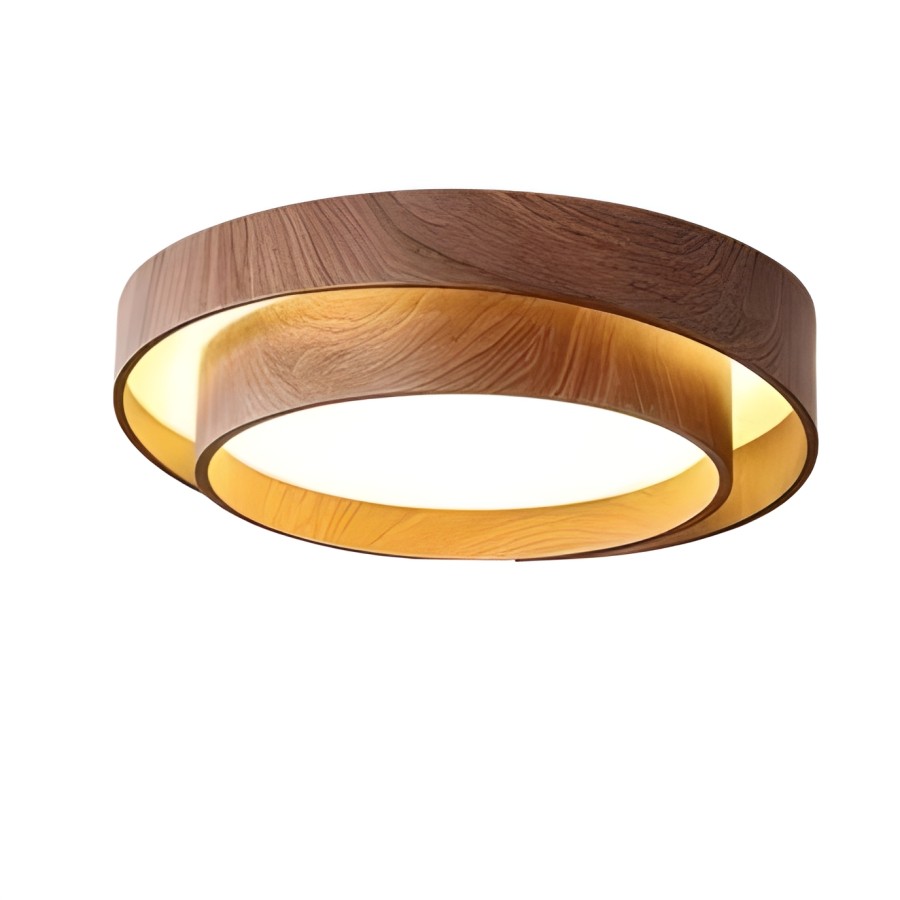 Dubbele Ronde Schijf Melody Plafondlamp HL265