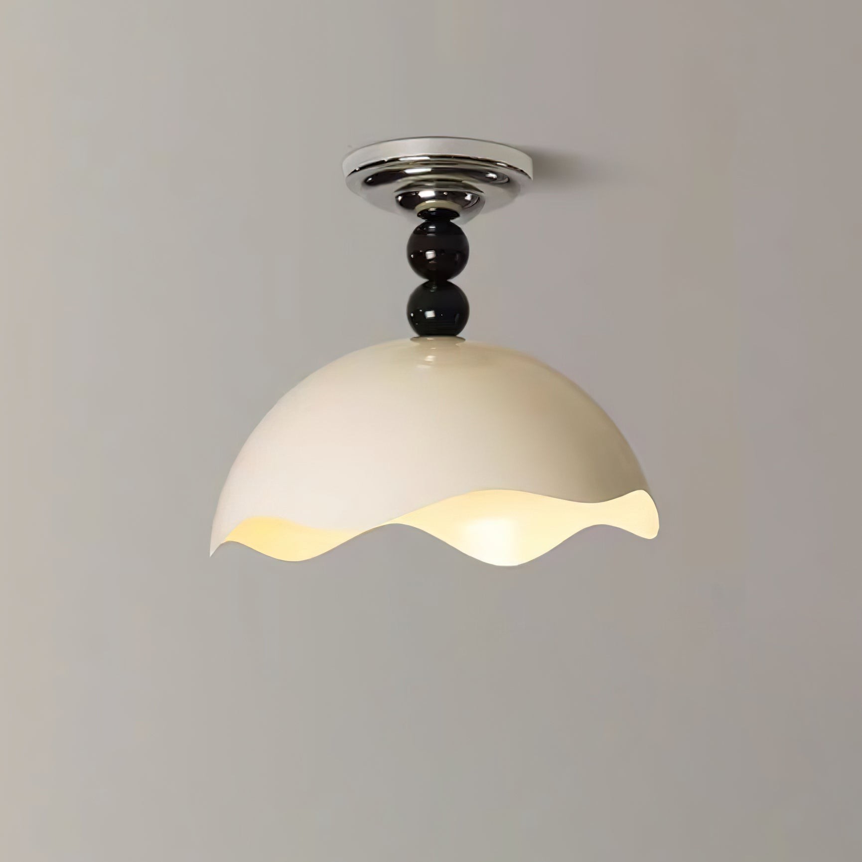 Moderne Wave Crest Metalen Plafondlamp HL830
