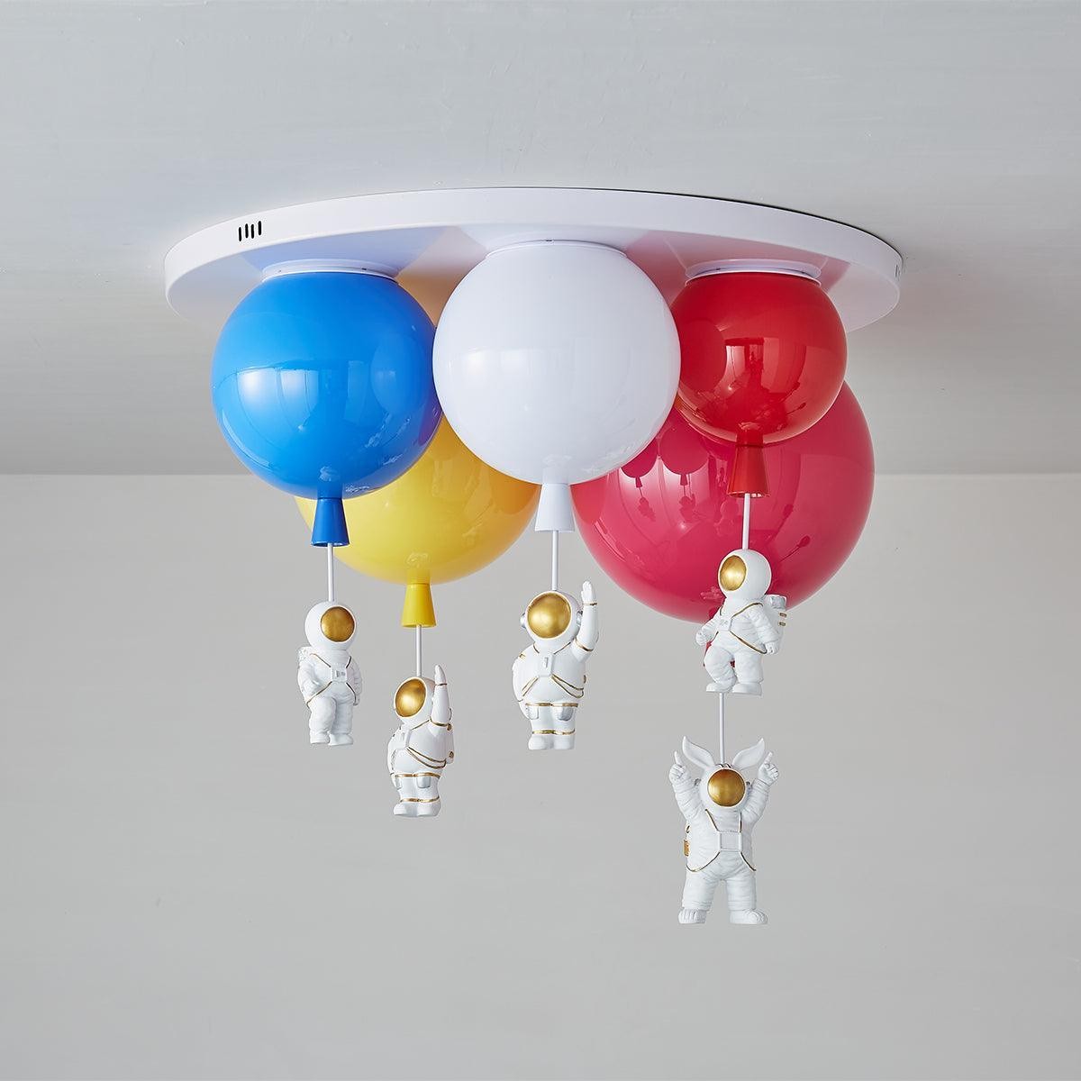 Astronaut Glanzende Ballon Plafondlamp HL361