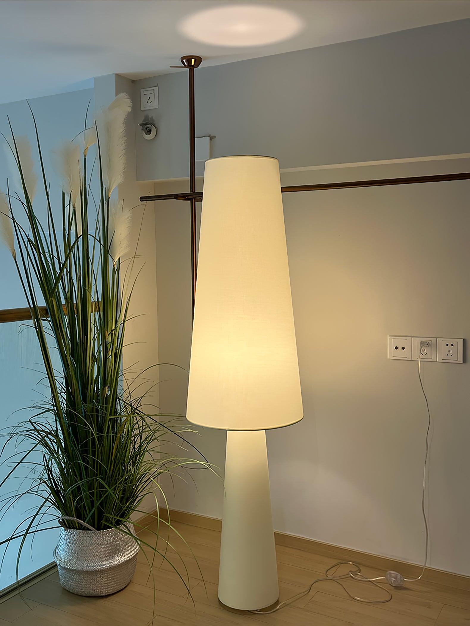 Kolom Stoffen Vloerlamp Geschikt Voor Woonkamer HL484