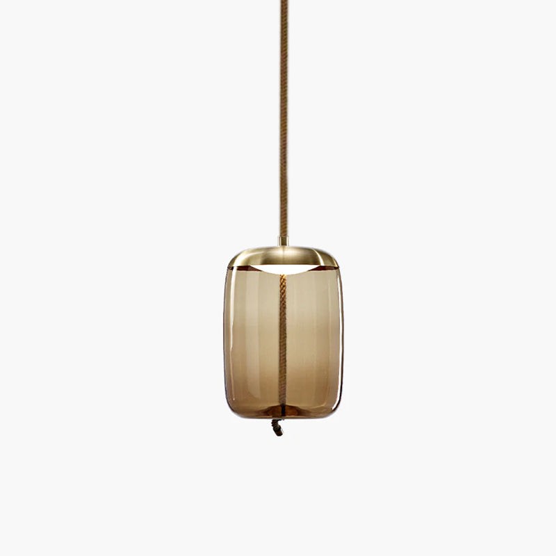 Moderne geblazen glazen hanglampen HL1198