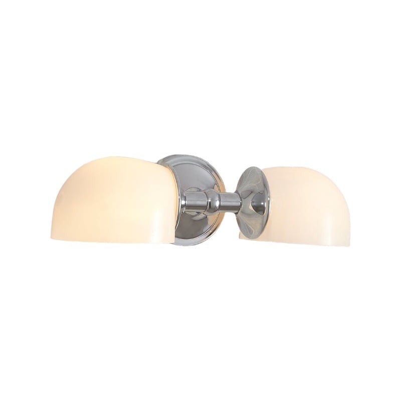 Moderne Mercer dubbele horizontale metalen wandlamp HL1413