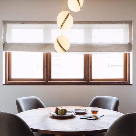 Crescent Opalen Bol Hanglamp