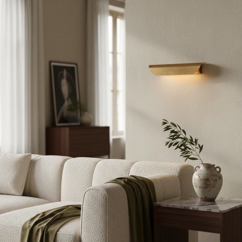 Hidra Moderne Metalen Wandlamp - Minimalistische Downlight Wandlamp voor Moderne Woningen HL1923