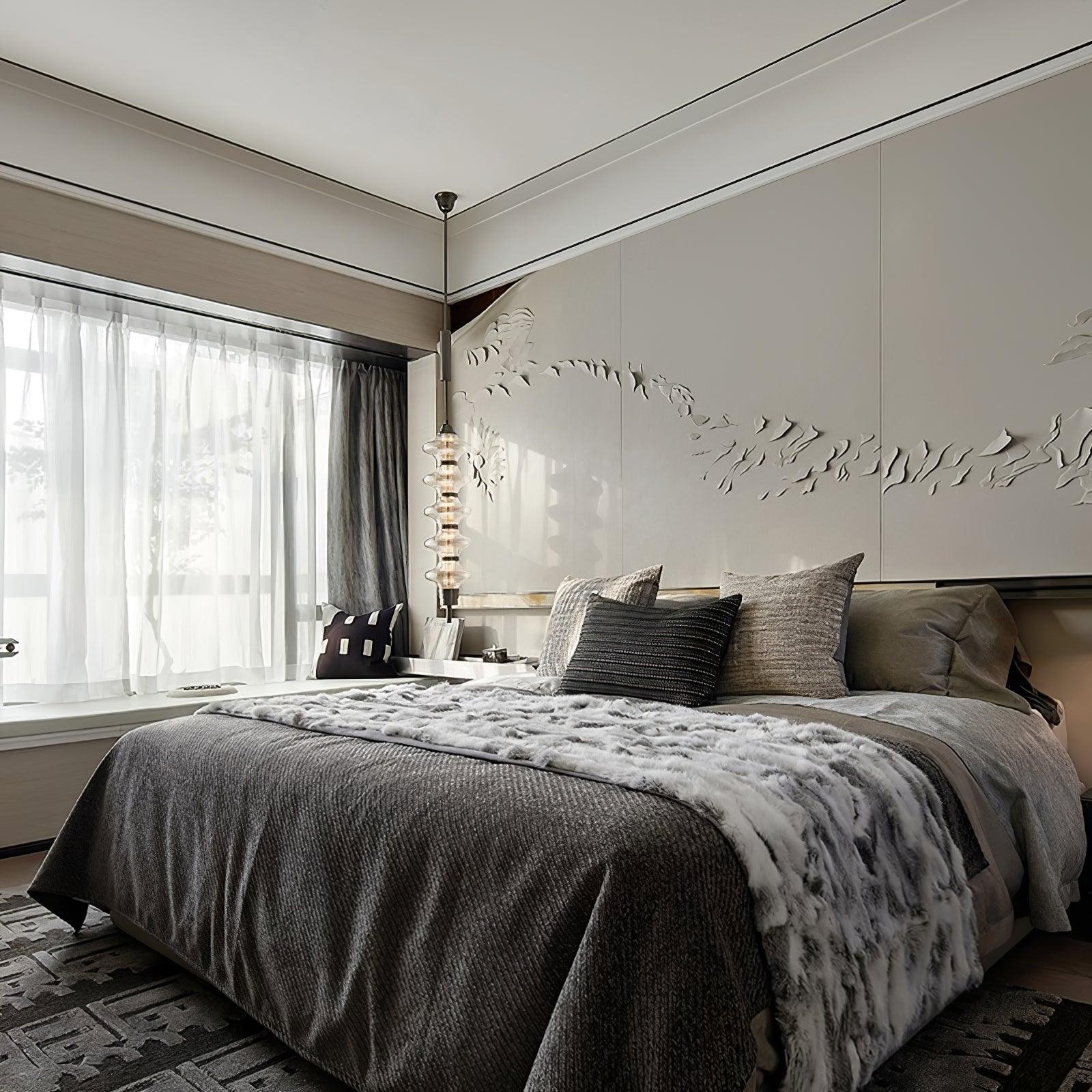 Lichte luxe stijl kalebas hanglamp HL378