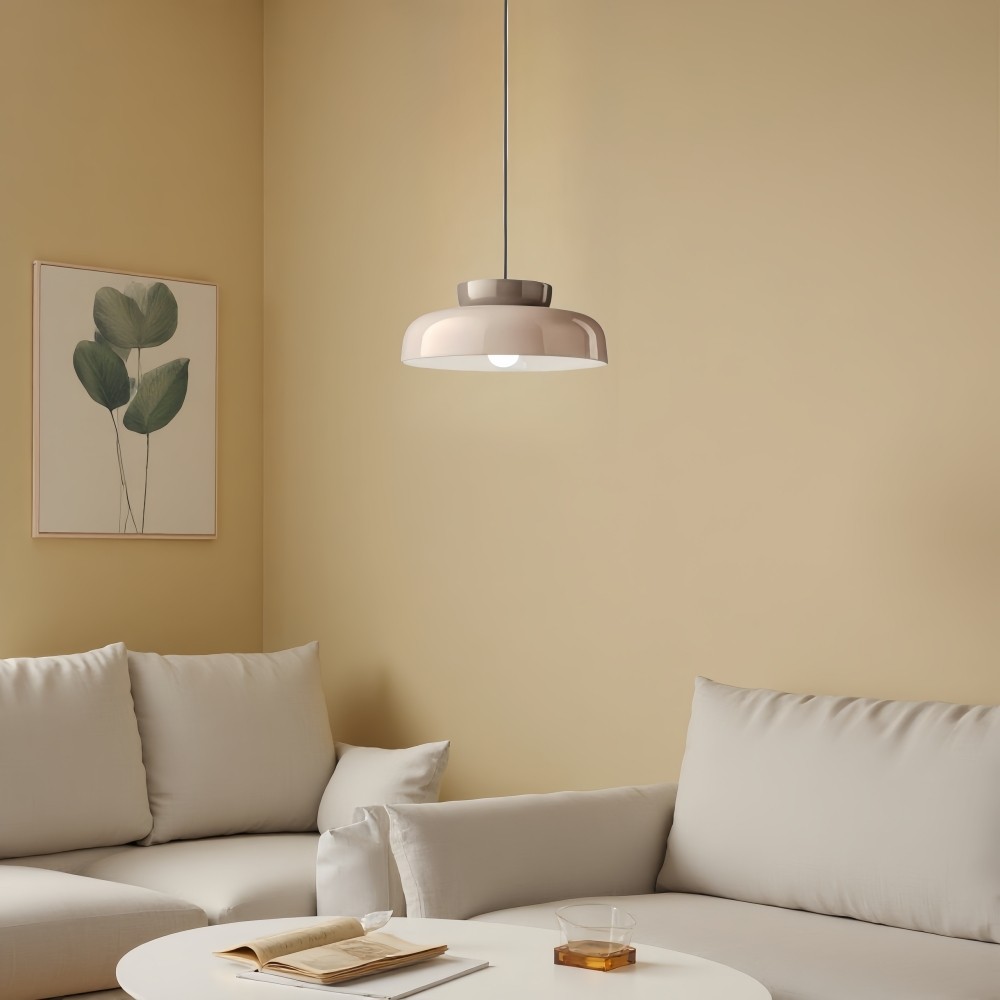 Macri Bauhaus hanglamp - middeleeuwse schijflamp voor keuken HL1327
