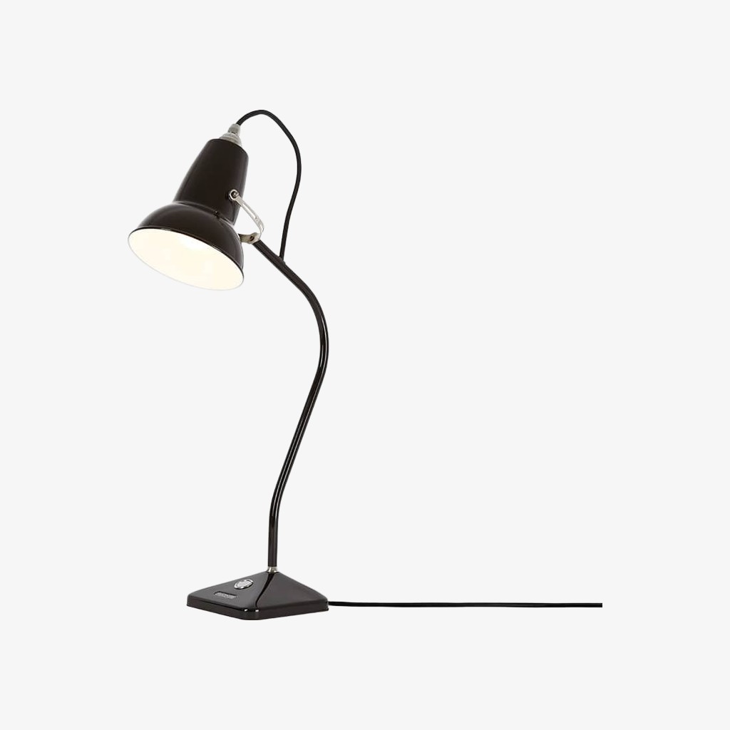 Modryx metalen mini-tafellamp - Klassieke tafellamp met geometrische voet voor de woonkamer HL2354