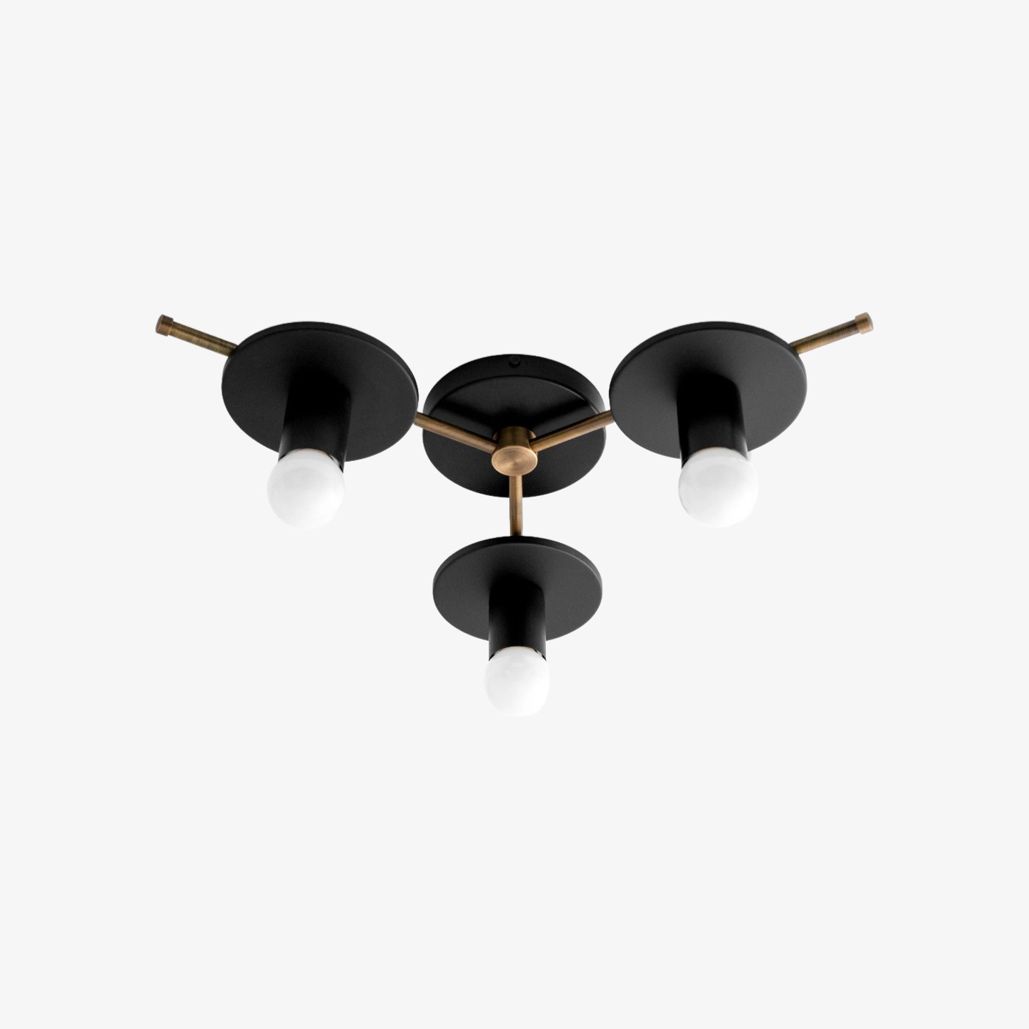 Radiro Globe Kleurrijke Plafondlamp - 3 Lichts Minimalistisch Armatuur HL1657
