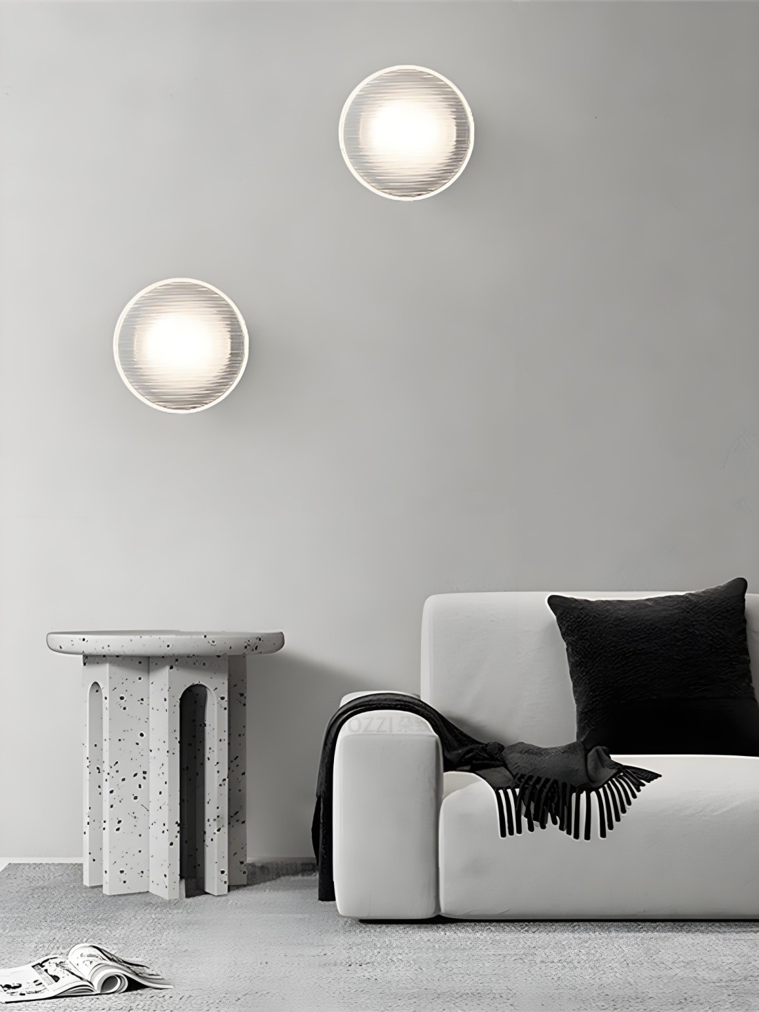 Moderne design aluminium led wandlamp HL1035