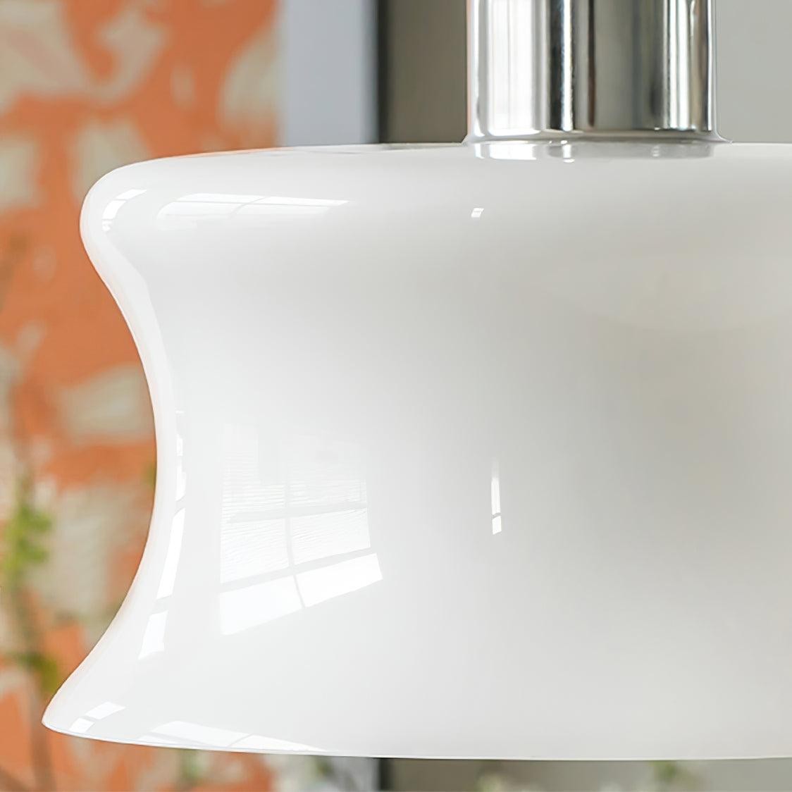 Franse Vintage Glazen Raam Hanglamp HL352