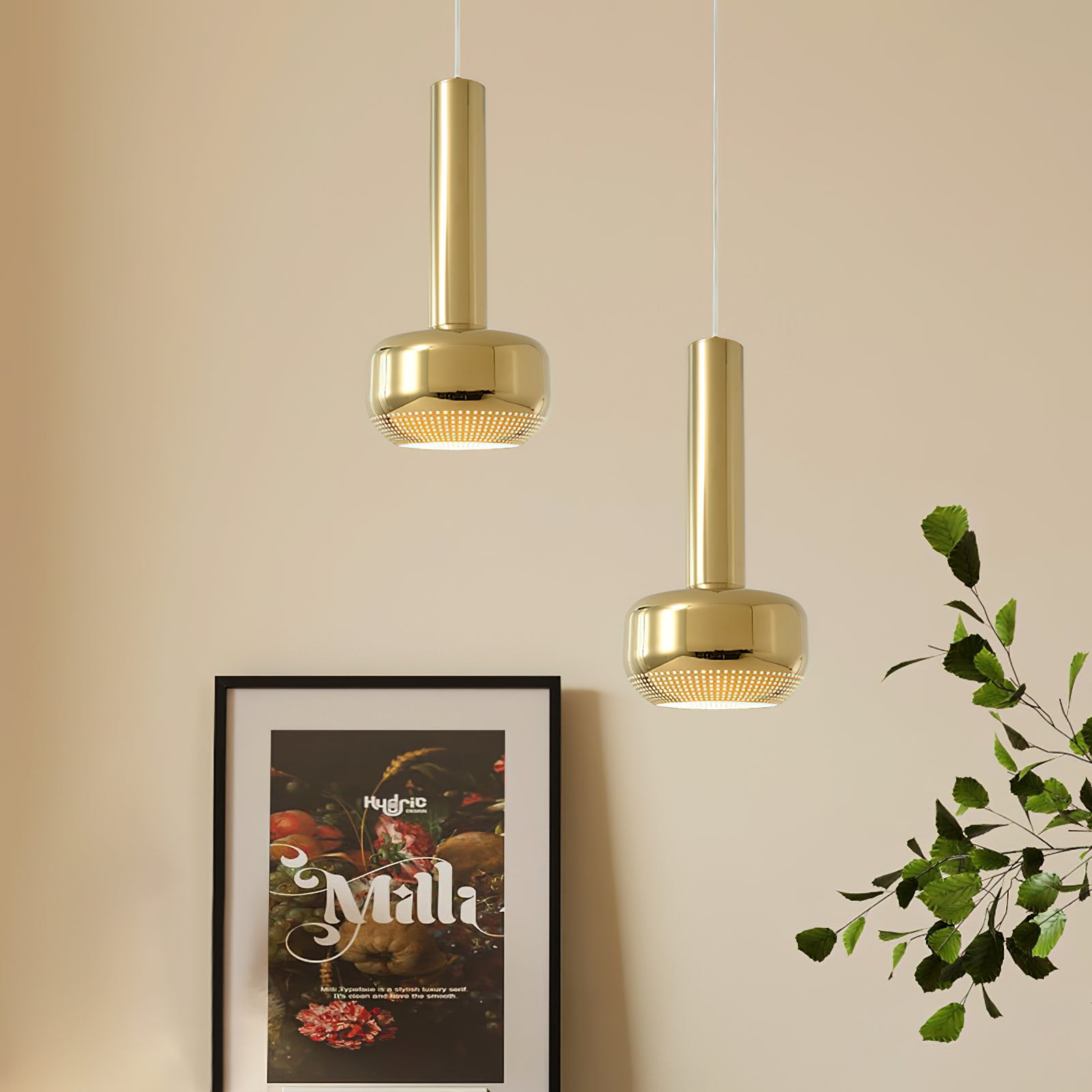Honingraat Metalen Hanglamp HL549