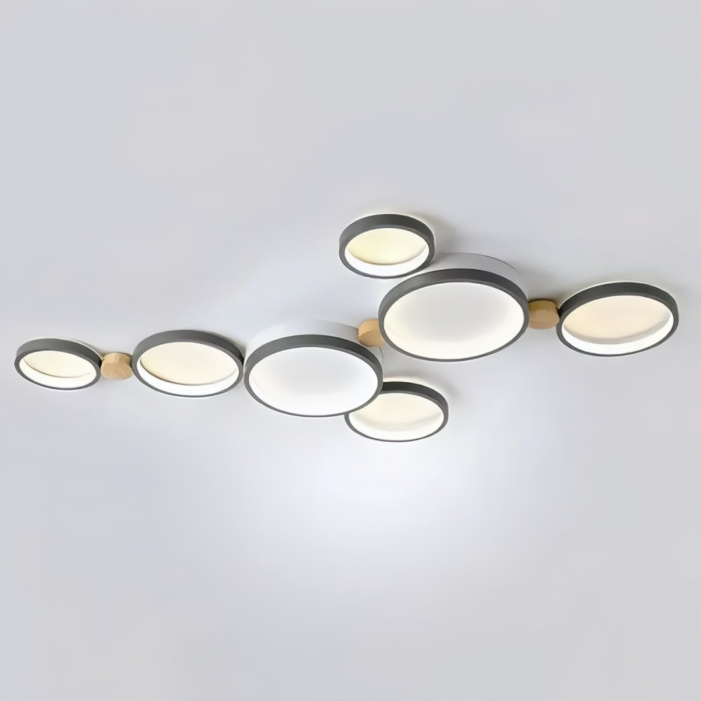 Nordic Circle LED Plafondlamp - Multi Branch Lamp voor Keuken HL1355