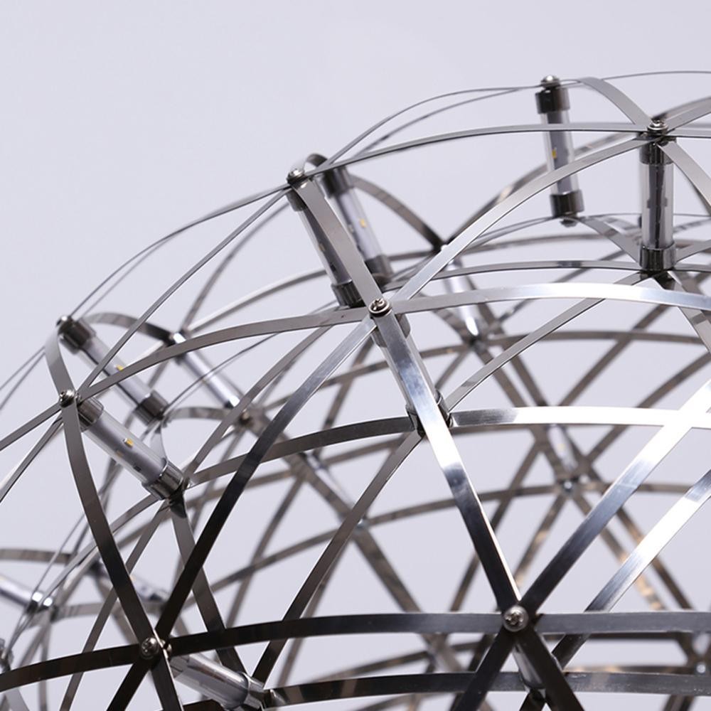 Zilveren Spark Ball hanglamp HL1407