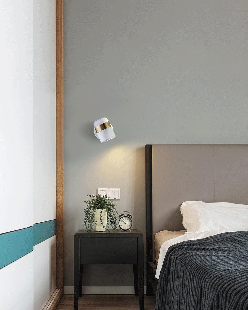 Verstelbare glazen wandlamp HL2931