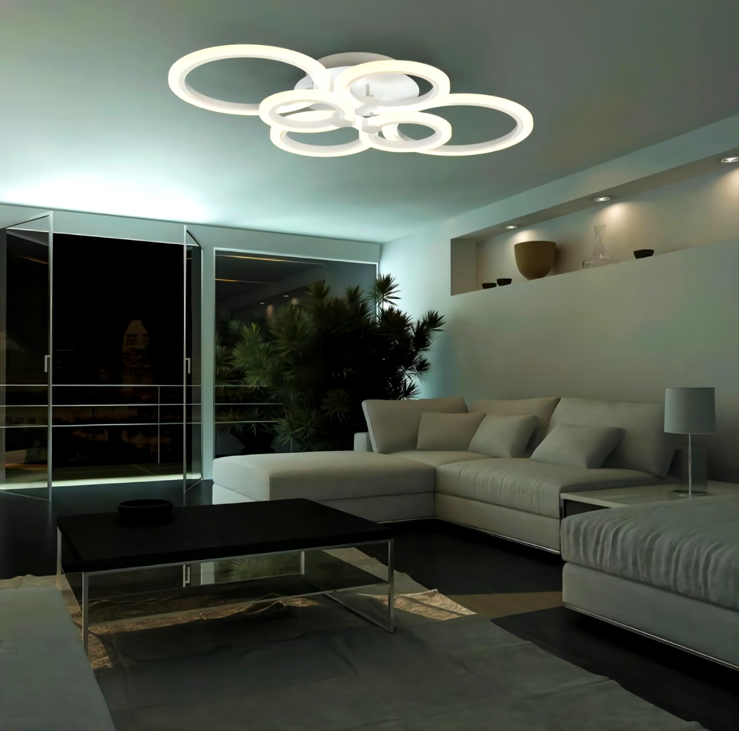 Dimbare Acryl Plafondlamp