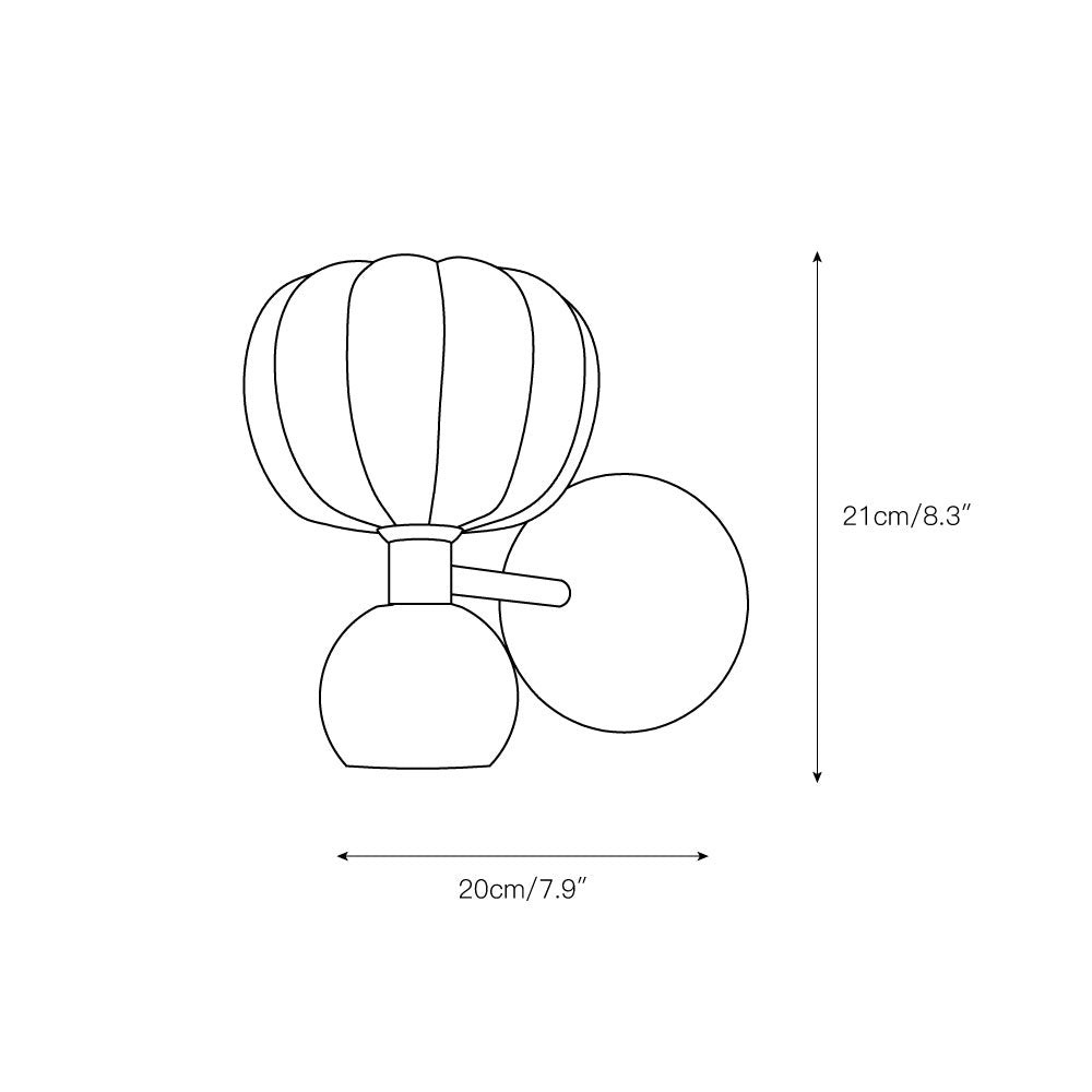 Pimiento wandlamp HL2966