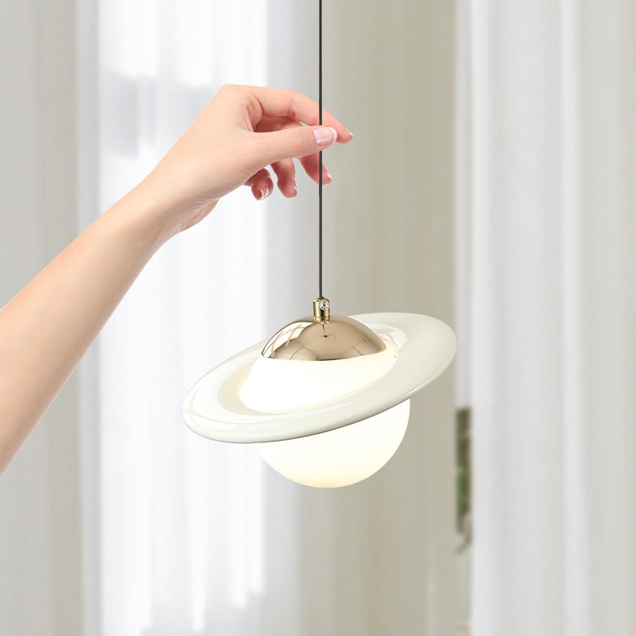 Romantische Saturnus Planeet Hanglamp voor Slaapkamer HL749