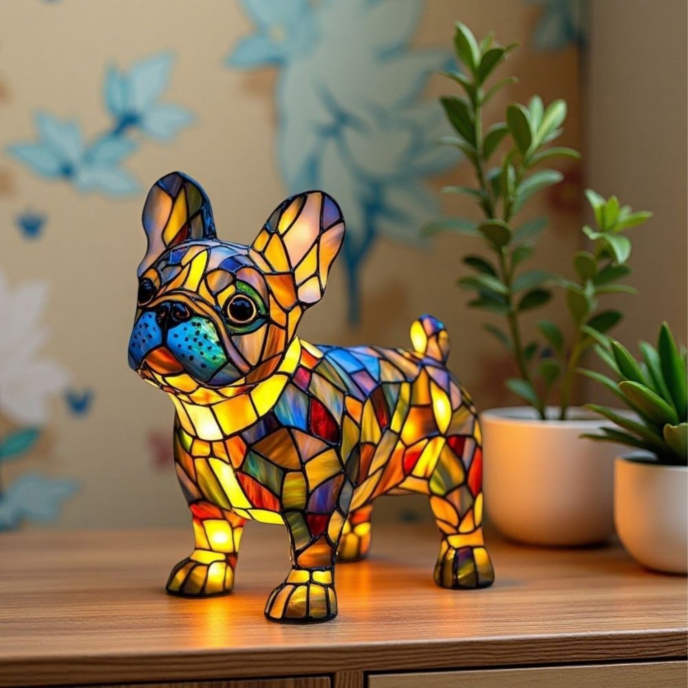 Magisch dierenbeeld Hars Tafellamp HL590