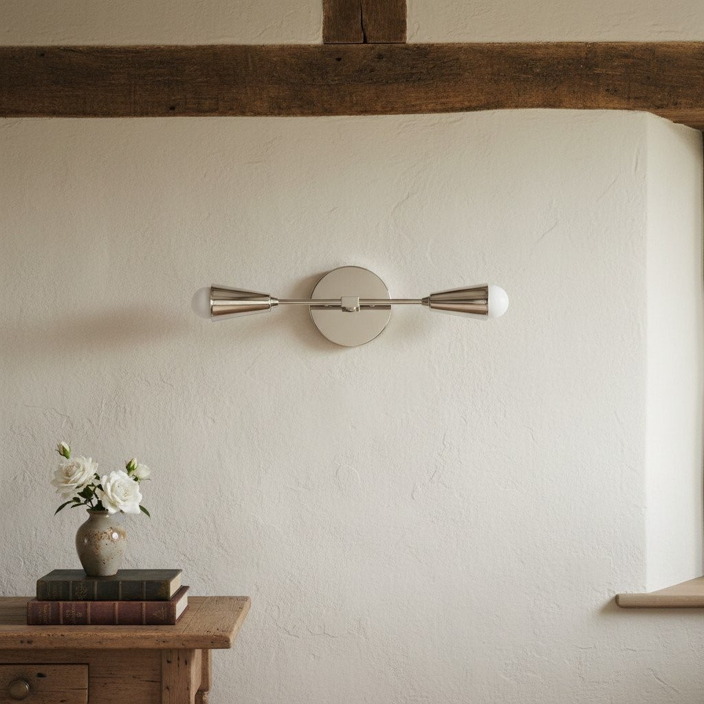 Mobilux Line Minimalistische Badkamerlamp - Mid Century Badkamerlamp HL1677