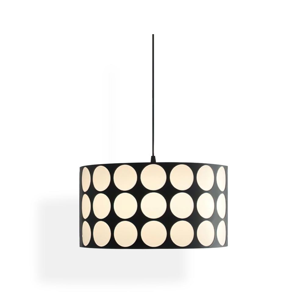 Moderne cilindrische hanglamp met stippen voor de slaapkamer HL1120