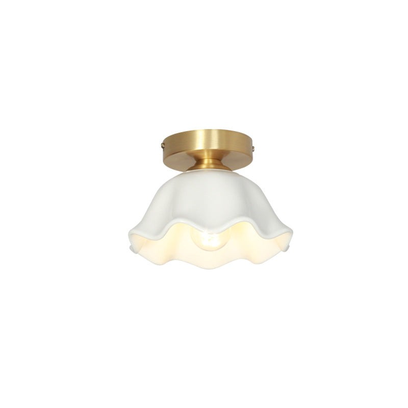 Blossom Glow Mid-Century keramische plafondlamp HL3505