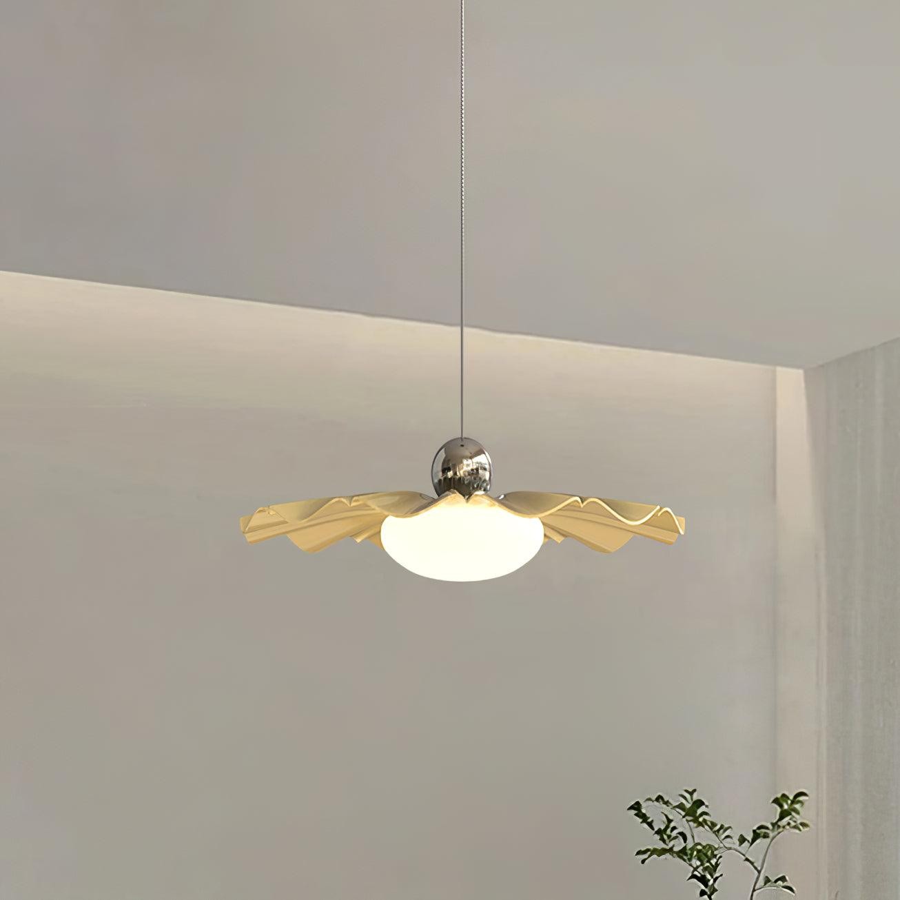 Hanglamp met bloeiende bloemmotief HL2907