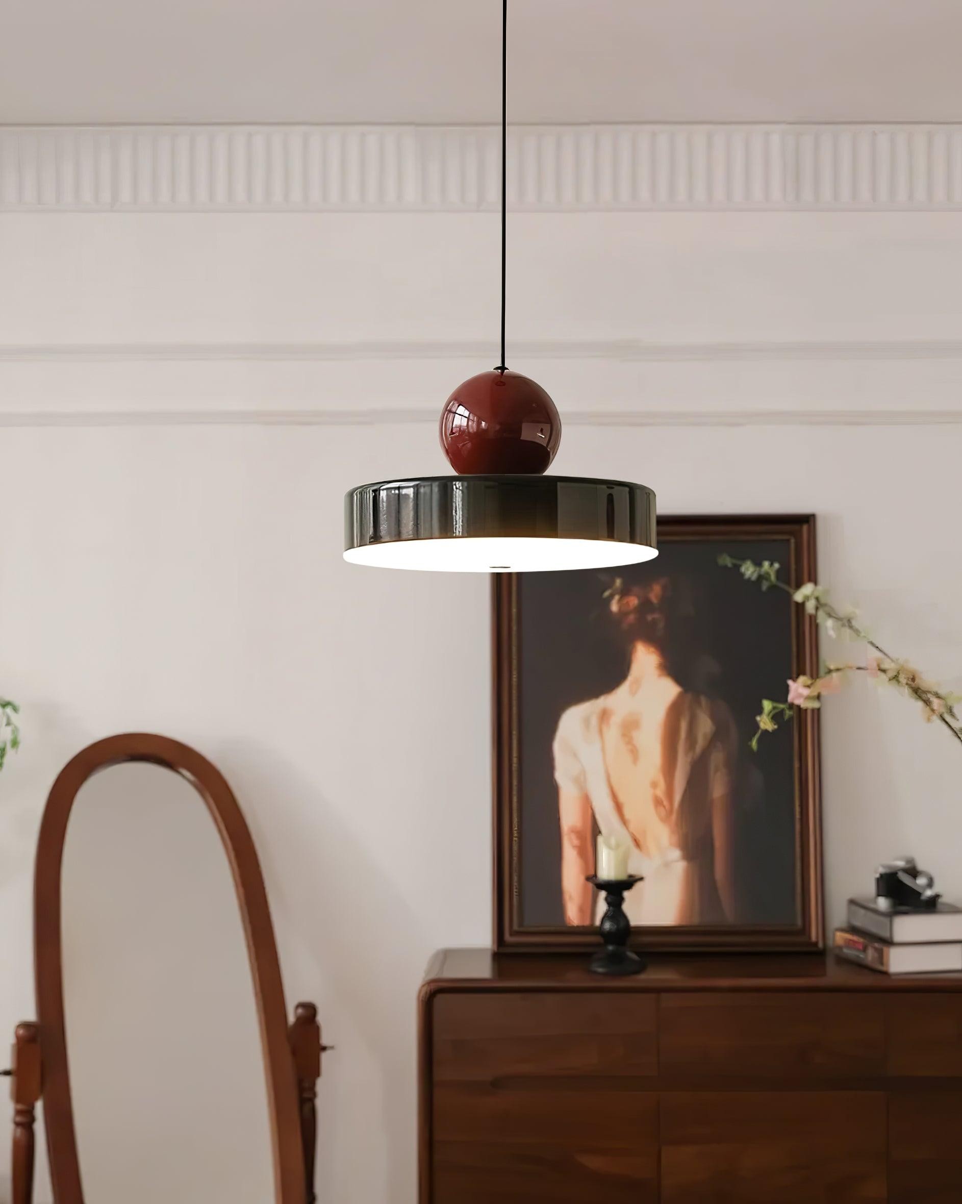 Moderne minimalistische ronde led hanglamp voor keukeneiland HL643
