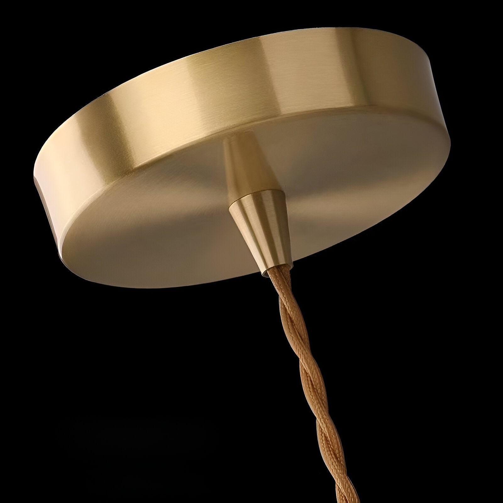 Retro kleurrijke natuurlijke schelp handgemaakte messing hanglamp HL1279