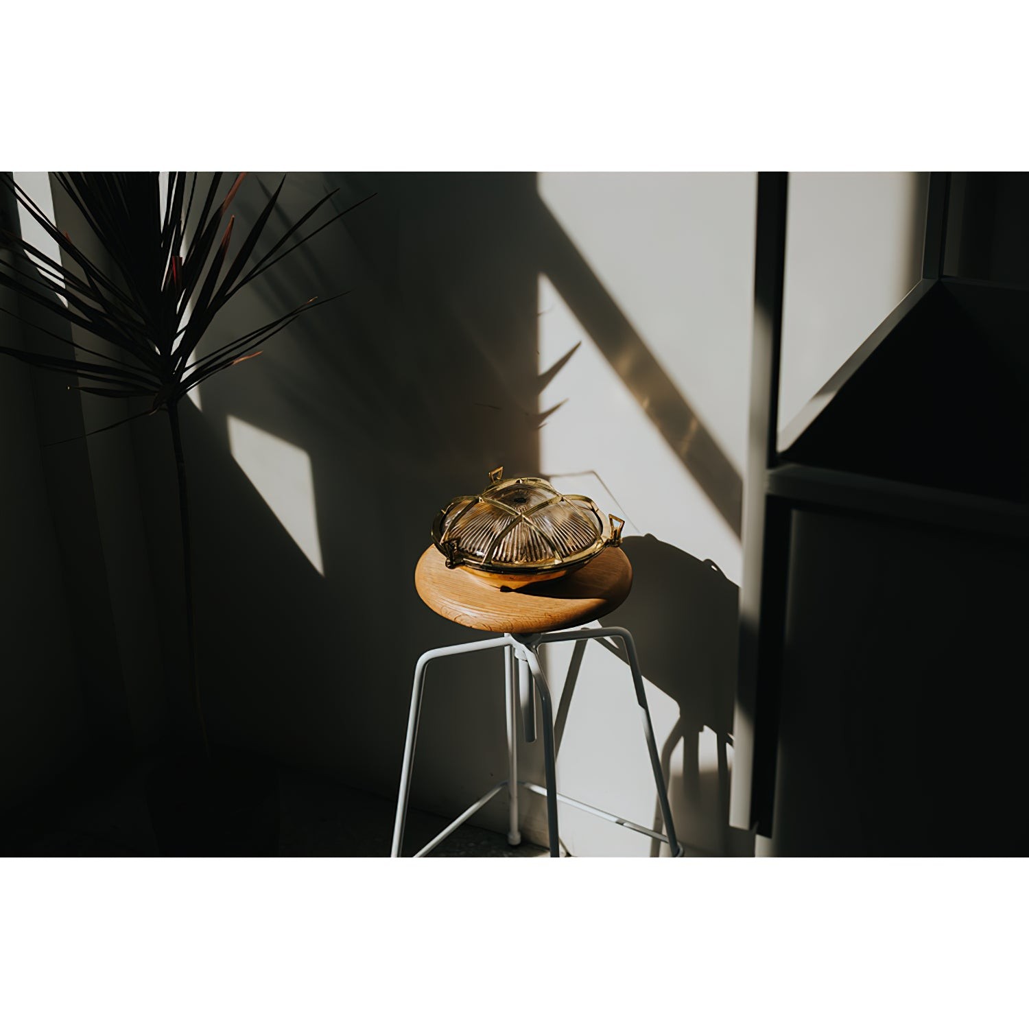 Fremantle messing bunkerwandlamp HL3189