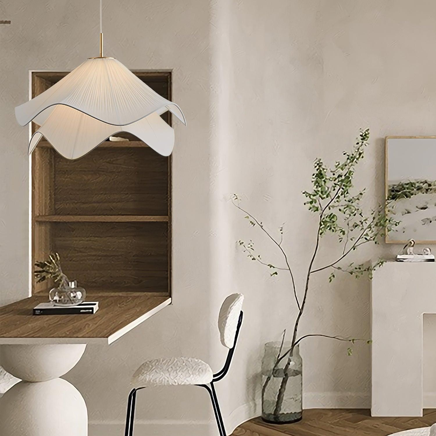 Nordic Bloom Bloemblaadjes Stoffen Hanglamp HL291
