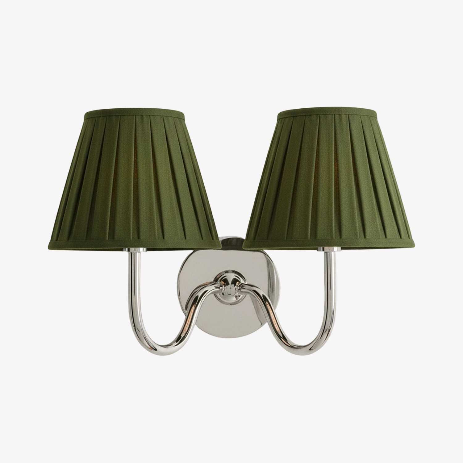 Luvora Vintage Wandlamp met Linnen Kap - Moderne Metalen Wandverlichting HL1594
