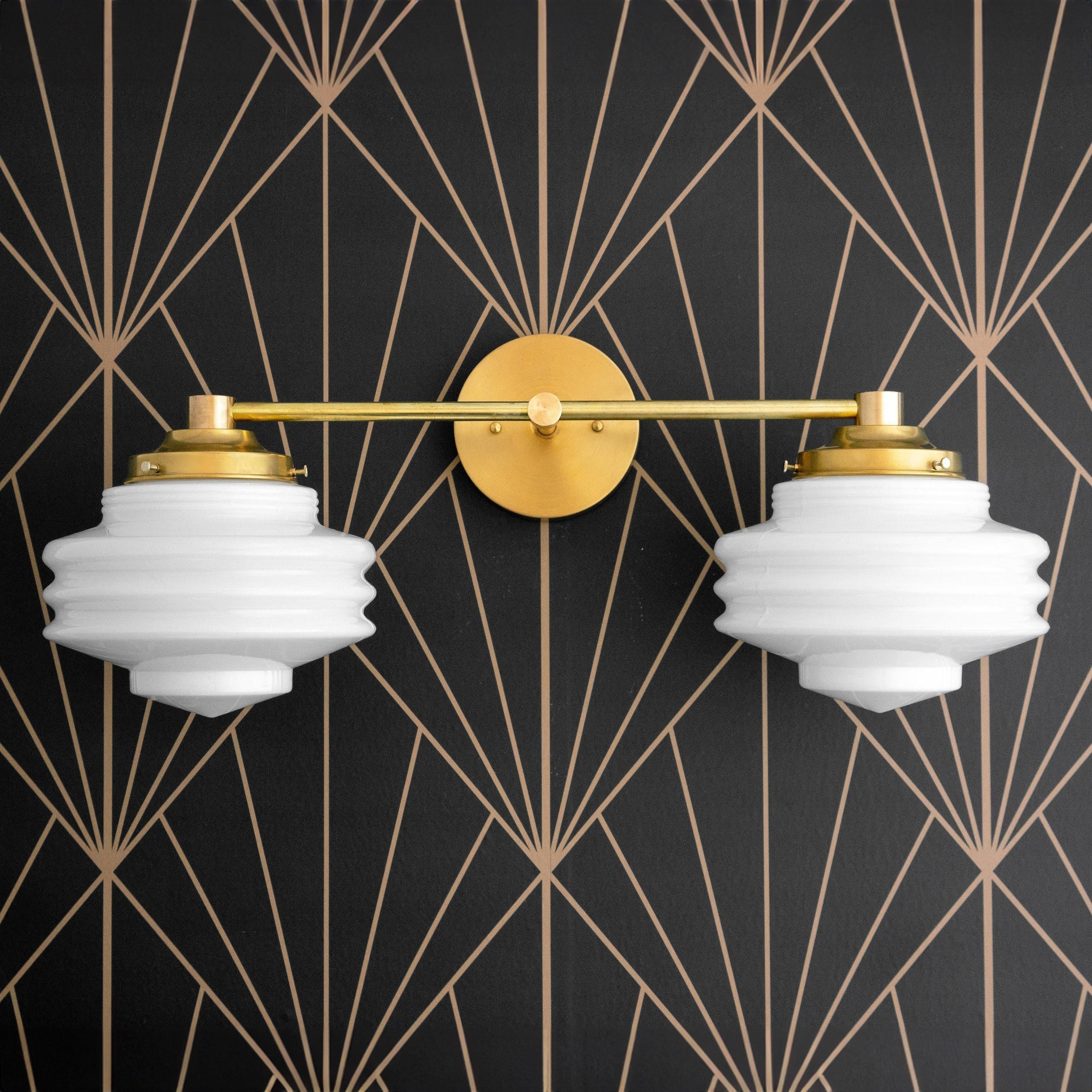 Geotower Glazen Moderne Wandlamp - Glazen Bollamp - Elegante Armatuur HL1701