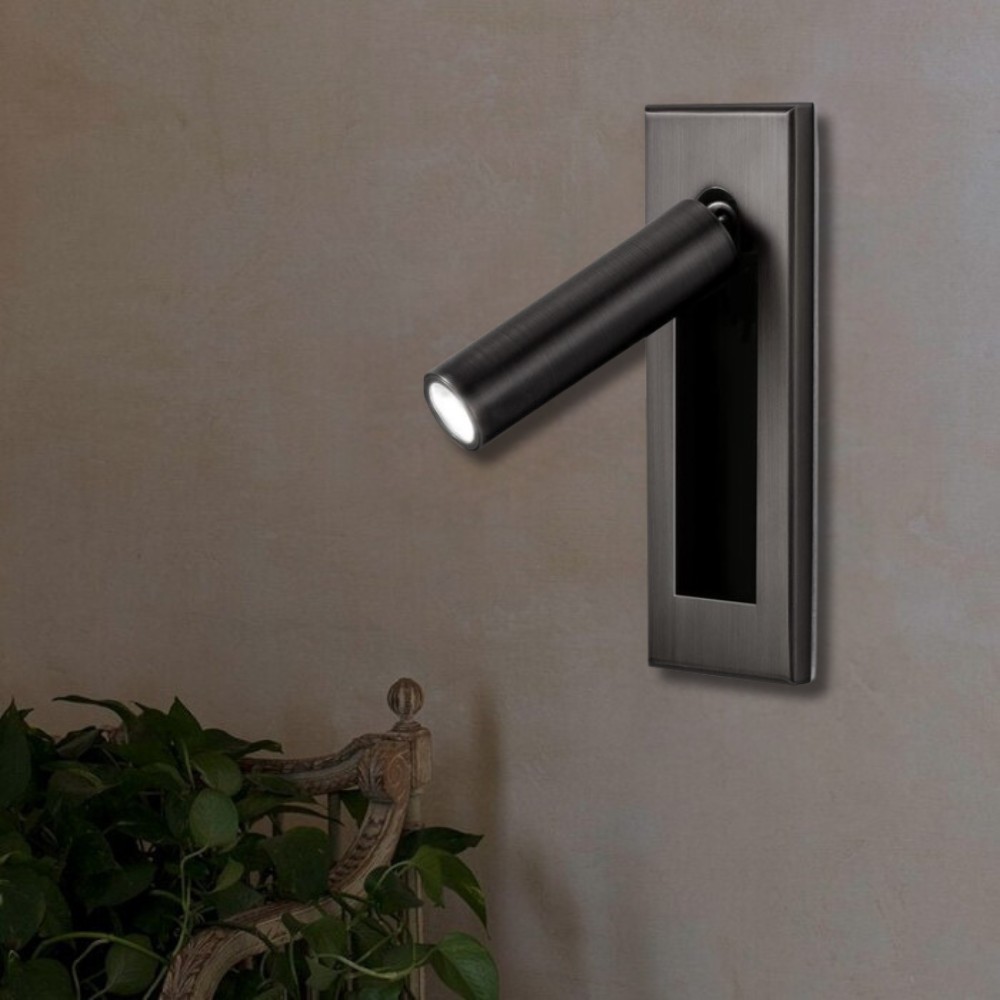 De moderne vierkante wandlamp HL3343