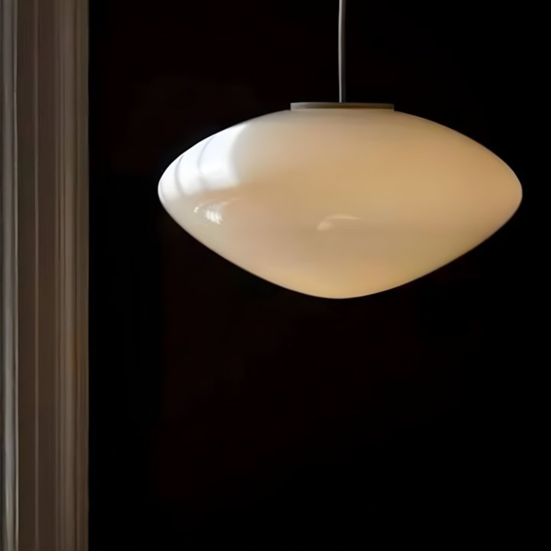 Deens Design Creatieve Opaal Glazen Hanglamp HL325