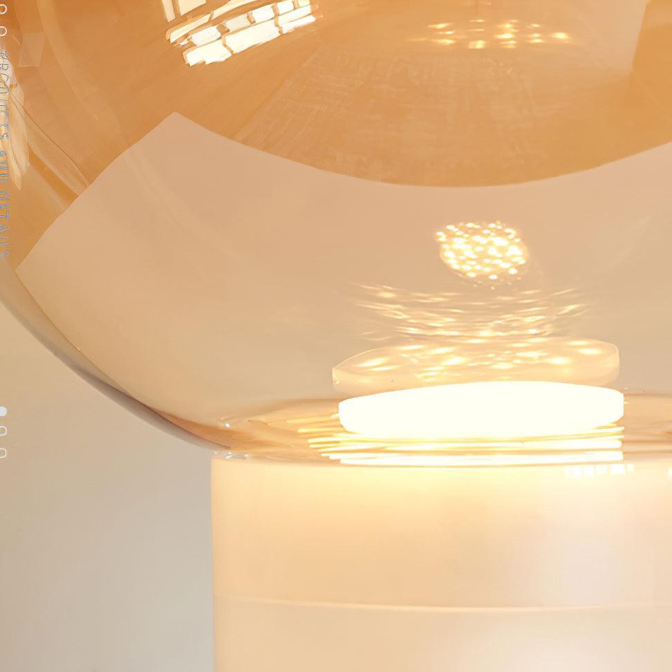 Nordic Eenvoudige Moderne Luxe Glazen Tafellamp Voor Studeerkamer HL342