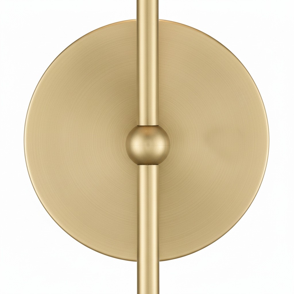 Moderne minimalistische elegantie gouden wandlamp HL982